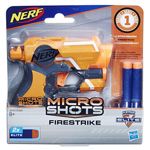 Nerf MicroShots FireStrike, Klassiker-Blaster im Mikroformat von NERF