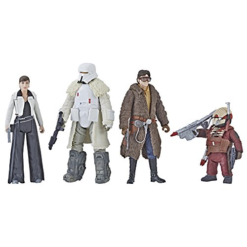 Hasbro E1093 Star Wars Force Link 2.0 – Mission sur Vandor-1 – Packung mit 4 Figuren à 9,5 cm – Spielzeug, Vielseitig einsetzbar von Star Wars