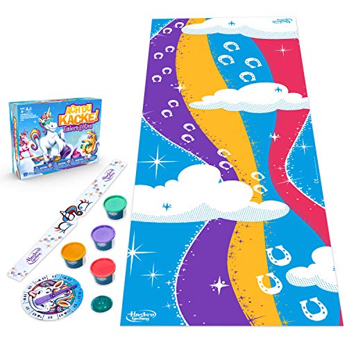 Hasbro Ach du Kacke: Einhorn-Edition, lustiges Kinderspiel, Multicolor[Exklusiv bei Amazon] von Hasbro Gaming