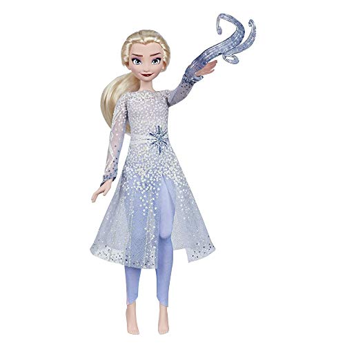 Hasbro E8569EU4 Disney Die Eiskönigin Elsas magische Enthüllung, Puppe mit Lichtern und Geräuschen, inspiriert durch Disneys Die Eiskönigin 2 von frozen