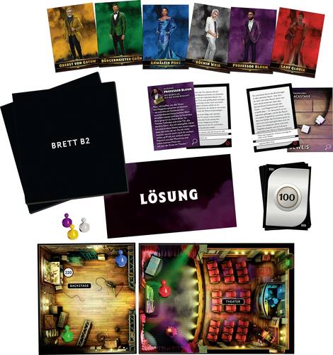 Hasbro F8817100 Cluedo Escape Der Club der Magier von Hasbro