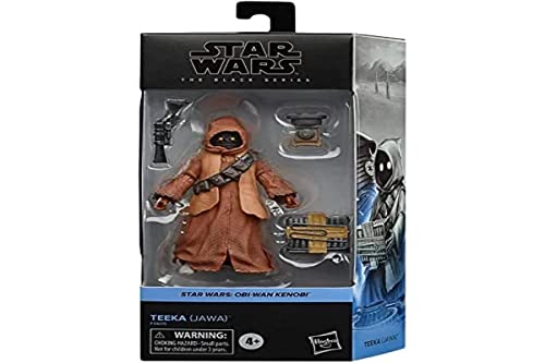 Hasbro Disney Star Wars The Black Series: Obi-Wan Kenobi - Teeka (Jawa) (F5605), Mehrfarbig, F56055L0, Estándar von Hasbro