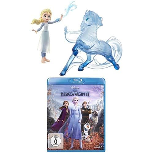 Hasbro Frozen ELSA und Nokk Kleine Puppen E6857ES0 & Die Eiskönigin 2 (Blu-ray) von Hasbro
