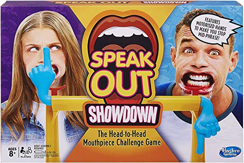 Hasbro Gaming Speak Out Showdown Game Mundstück Challenge von Hasbro