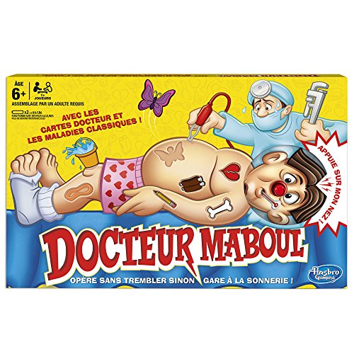Hasbro Gesellschaftsspiel Docteur Maboul/Doktor Bibber (französische Version) von Hasbro