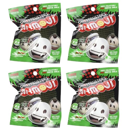 Hasbro Ghostbusters MyMoji Sammelfigur Mini Vinyl Figuren Mystery Blind Party Bag - 4 Stück von Hasbro