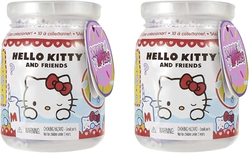 Hasbro Hello Kitty Sanrio Double Dippers Sammelspielzeug Minifiguren Überraschung Blind Box - (2 Stück) von Hasbro