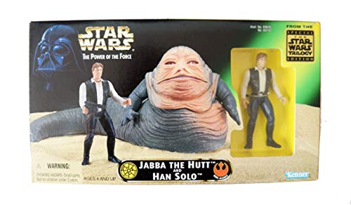 Hasbro Jabba the Hutt & Han Solo - Star Wars "Power of the Force" Collection von Hasbro