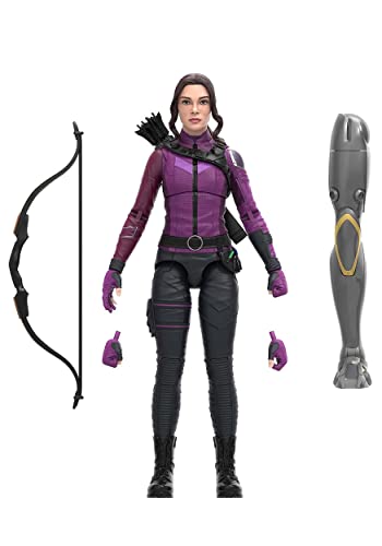 Hasbro Marvel Legends Series MCU Disney Plus Kate Bishop Hawkeye Serie Action-Figur zum Sammeln (15 cm), 3 Accessoires, 1 Build-A-Figure Element von Marvel