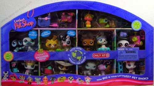 Hasbro – Littlest Pet Shop – Der Petshop reist um die Welt – Baby-Leopard und -Zebra – #388, #392 von Hasbro