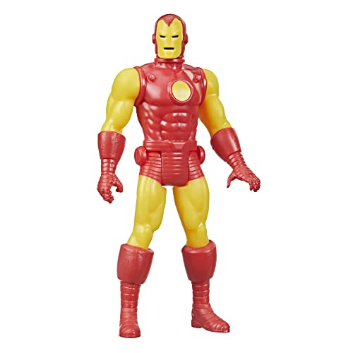 Marvel Hasbro Legends 9,5 cm große Retro 375 Collection Iron Man Action-Figur, F2656 von Marvel