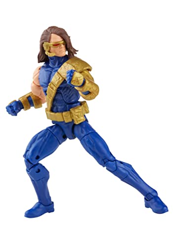 Universo Marvel Hasbro Marvel Legends Series 15 cm große Marvel’s Cyclops Action-Figur, Premium-Design, 1 Figur und 1 Build-A-Figure Element von Marvel