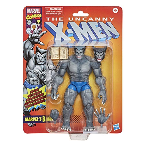 Hasbro E96595L0 Marvel Legends Series 15 cm große Marvel‘s Beast Action-Figur, Vintage Collection von Marvel