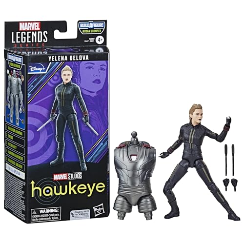 Hasbro Marvel Legends Series Yelena Belova, 15 cm große Hawkeye Action-Figur aus der Marvel Legends Series von Marvel