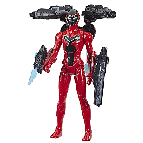 Marvel Hasbro Studios Black Panther: Wakanda Forever Titan Hero Series Ironheart-Figur mit Zubehör, 30 cm, F3347 von Marvel