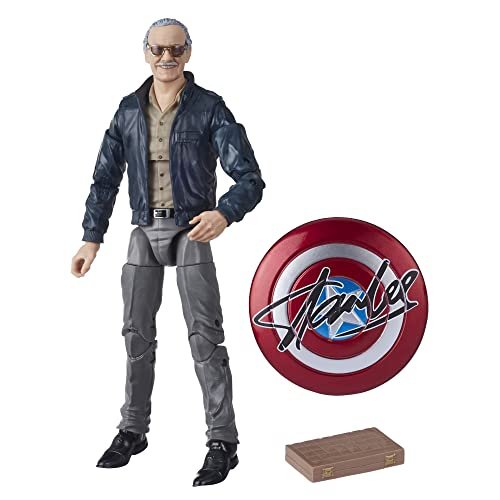 Hasbro Marvel Legends Series 15 cm große Stan Lee Action-Figur zu Marvel‘s The Avengers, enthält 2 Accessoires von Marvel