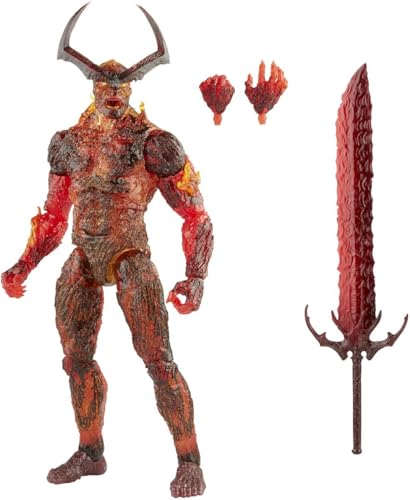 Marvel Hasbro Legends Series 15 cm große Surtur Action-Figur, Charakter aus der Infinity Saga, mit Premium-Design und 3 Accessoires, One Size von Marvel