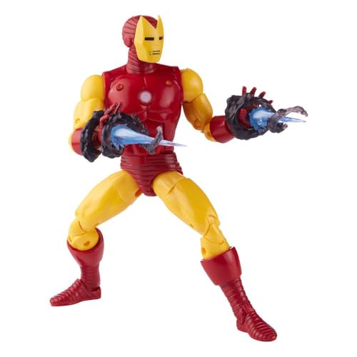 Marvel Hasbro Legends Series 20th Anniversary Series 1 Iron Man 6-inch Action Figure Collectible Toy, 9 Accessories F3463 Multi von Marvel