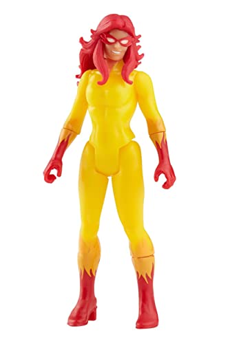 Marvel Hasbro Legends Series 9,5 cm große Retro 375 Collection Marvel‘s Firestar Action-Figur, Spielzeug für Kinder ab 4, Multi, F3822 von Marvel