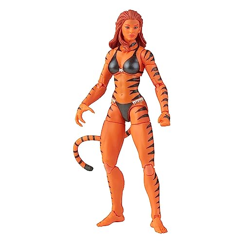 Marvel Hasbro Legends Series Avengers 15 cm große Marvel’s Tigra Figur und 3 Accessoires, für Kinder ab 4 Jahren, F1124 von Marvel