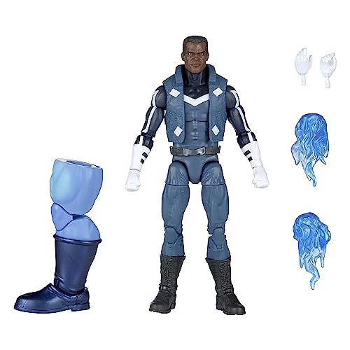 Marvel Hasbro Legends Series Blue, 15 cm große Action-Figur im Ultimates Anzug zum Sammeln, 4 Accessoires, 1 Build-A-Figure Element, F4792, Multi von Marvel