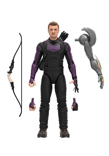 Hasbro Marvel Legends Series MCU Disney Plus Marvel´s Hawkeye, 15 cm große Action-Figur zum Sammeln, 4 Accessoires und 1 Build-A-Figure Element von Marvel