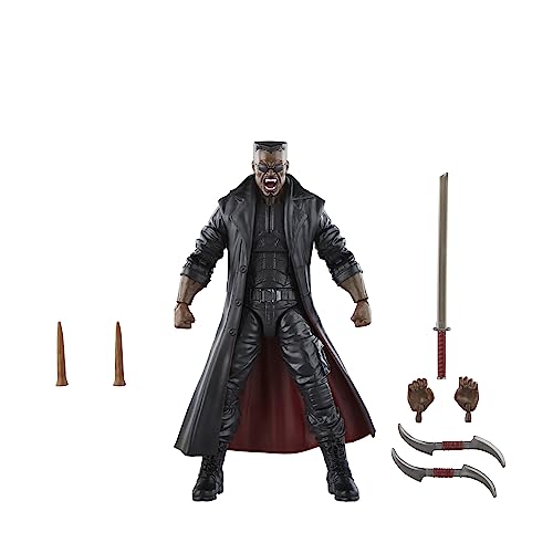 Hasbro Marvel Legends Series Marvel's Blade, Marvel Knights, 15 cm große Marvel Legends Action-Figur von Hasbro