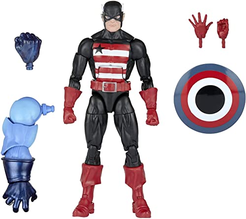 Marvel Legends Series U.S. Agent, 15 cm große Action-Figur zu den klassischen Comics zum Sammeln, 1 Accessoire, 2 Build-A-Figure Elemente von Marvel