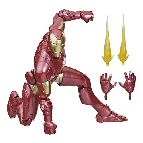 Marvel Hasbro Legends Series: Iron Man (Extremis) Classic Comic, 15 cm große Legends Action-Figur, Multi, F6617 von Marvel
