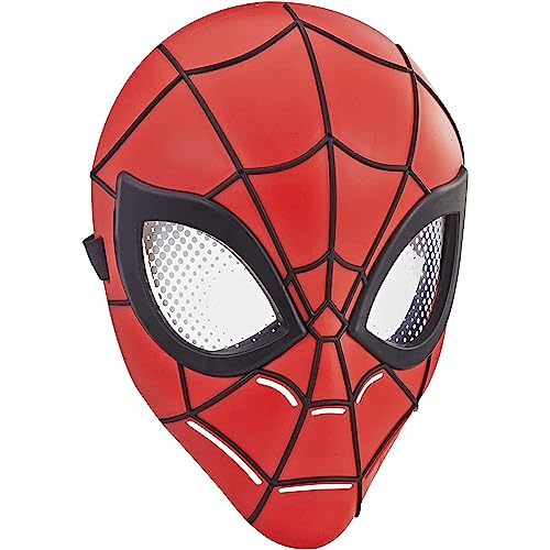 SPIDER-MAN Hasbro Marvel Classic Spiderman Maske, inspiriert vom Original von Peter Parker, perfekt als Teil eines Superhelden-Kostums bei der Kinderparty oder für Halloween von Hasbro