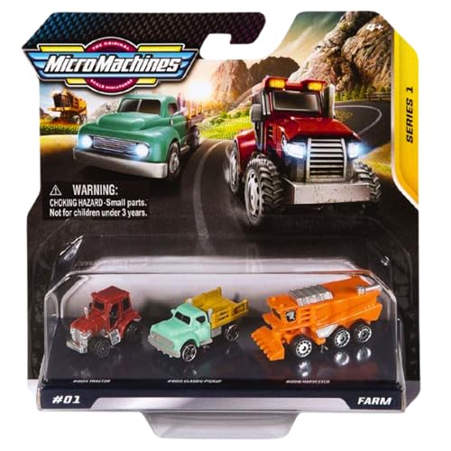 Hasbro Micro Machines Spielzeugfahrzeug-Sets - Serie 1 Farm #01 von Hasbro