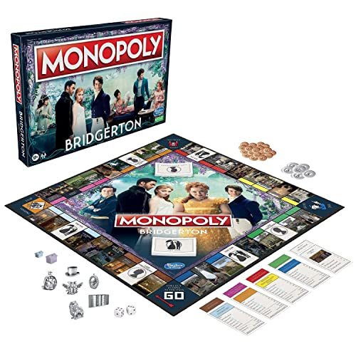 Hasbro Monopoly – Bridgerton Edition: Brettspiel für 2-6 Spieler ab 17 Jahren von Hasbro