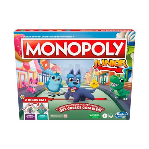 Hasbro - Monopoly Junior 2 Games in 1 (F8562190) von Hasbro