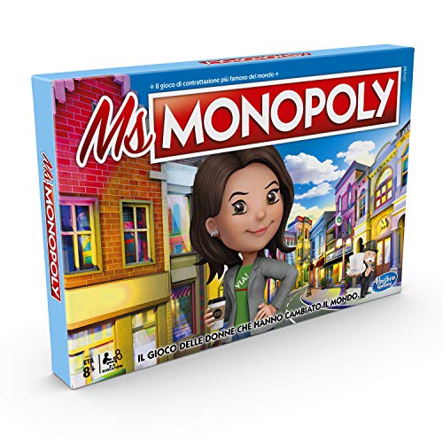 Monopoly E8424103 Spiel in der Box, Single, Mehrfarbig, Einheitsgröße von Monopoly