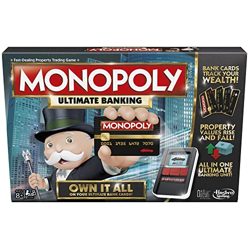 Monopoly B6677 HSBB6677 Gesellschaftsspiel, Mehrfarbig, Original Version von Monopoly