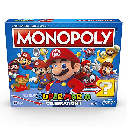 Monopoly Super Mario Celebration – Brettspiel – französische Version von Monopoly