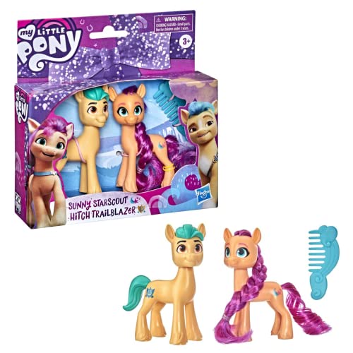 Hasbro - My Little Pony Figuren Echthaar, Mehrfarbig (F37805L0) von Hasbro