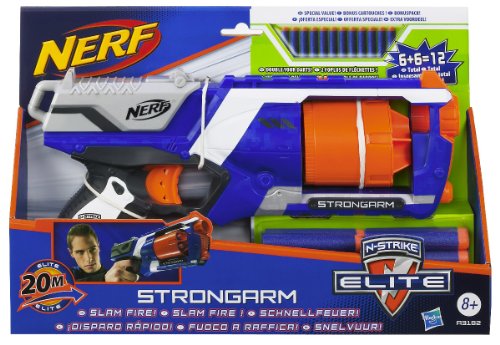 Hasbro Nerf – A3182E240 – Outdoor-Spiel – Nerf Elite – Strongarm Bonus von Hasbro