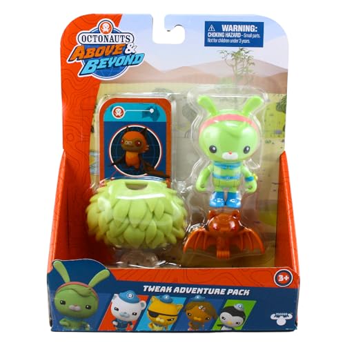 Hasbro Octonauts Above & Beyond Adventure Pack Spielfigur Spielset mit Zubehör - Tweak von Hasbro