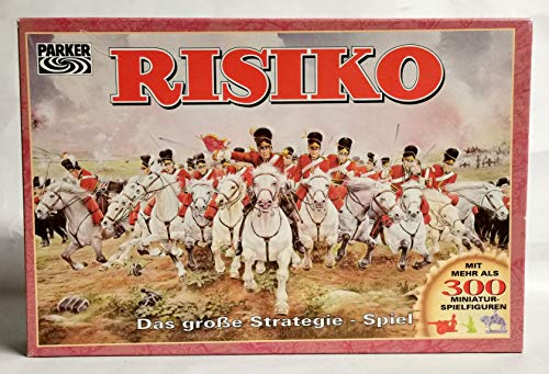 Hasbro - Parker - Risiko mit mehr als 300 modellierten Spielfiguren. (Ausgabe von 1992 - 1996) von Hasbro