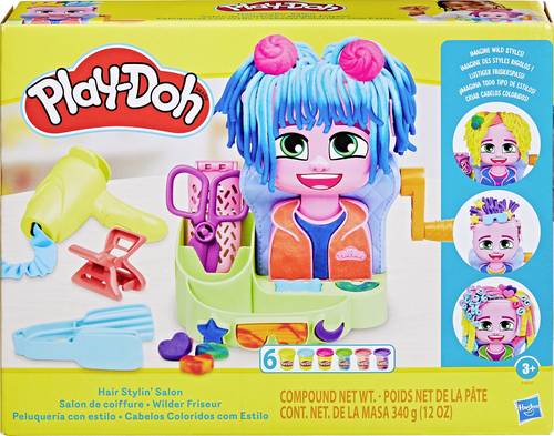 Hasbro Play-Doh Hair Styling Salon Wilder Friseur von Hasbro