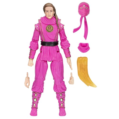 Hasbro Power Rangers x Cobra Kai Ligtning Collection Figur Morphed Samantha LaRusso Pink Mantis Ranger 15 cm von Hasbro