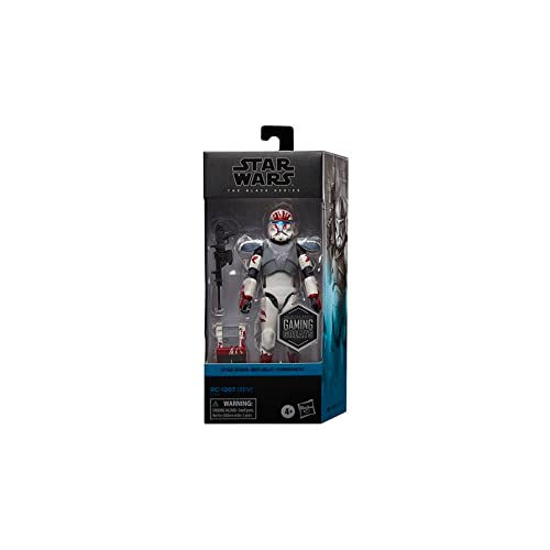 Hasbro RC-1207 Republik Kommando-Fig, 15 cm, Star Wars Gaming Greats Black Serie, F55905L0 von Hasbro