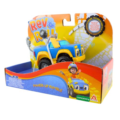 Hasbro Rev & Roll Spielzeugfahrzeuge – Power-Up Rumble motorisiertes Spielfahrzeug von Hasbro