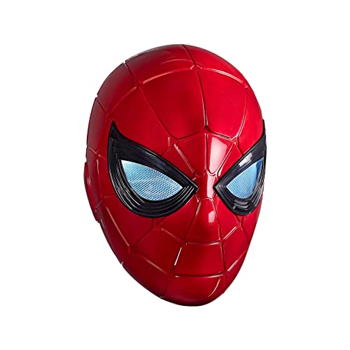 SPIDER-MAN Hasbro Marvel Legends Series elektronischer Iron Helm mit leuchtenden Augen, 6 Licht-Einstellungen und Einstellbarer Passform von Hasbro