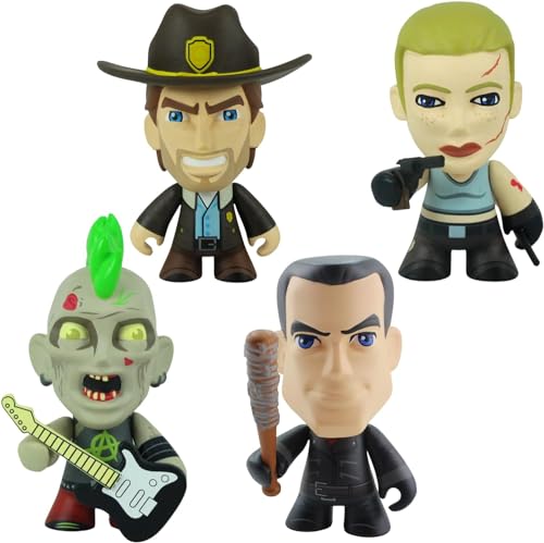 Hasbro Skybound Minis Serie 1 – bewegliche 7,6 cm 8 cm Sammelfiguren-Sets – (The Walking Dead) von Hasbro