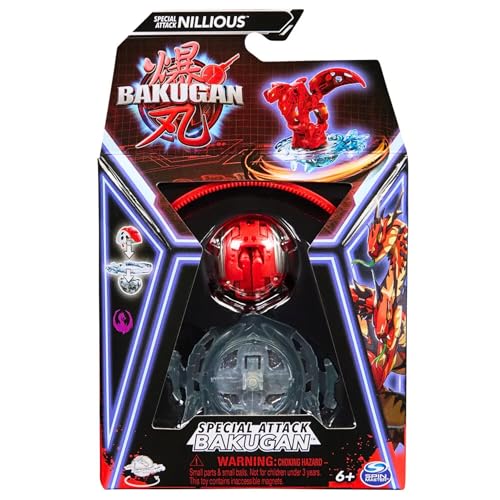 Hasbro Special Attack Bakugan Collectible Transforming Interactive Battle Figure Toy - Nillious von Hasbro