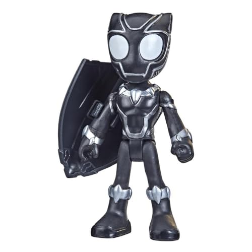 SPIDEY AND HIS AMAZING FRIENDS Marvel Black Panther Figur, Action-Figur mit 1 Accessoire, für Kinder ab 3 Jahren von Spidey and his Amazing Friends