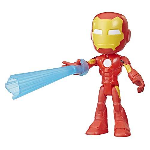 SPIDEY AND HIS AMAZING FRIENDS Hasbro Spinn Figure - Iron Man von Spidey and his Amazing Friends
