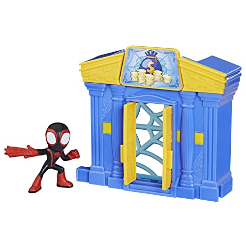 Hasbro Spidey und Seine fantastischen Freunde Playset Bank Miles Morales F8362 von Hasbro